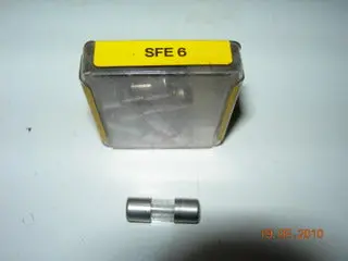 Fuse,  6 Amp - Sfe 1