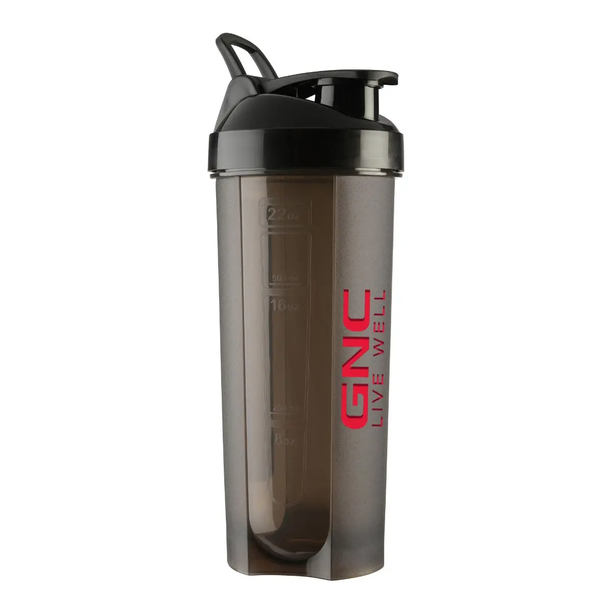 Gnc Bpa-Free Plastic Shaker (Black) - 650Ml 1
