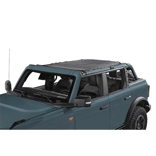 Bestop Mesh Safari Bimini Sunshade For '21-'24 Ford Bronco 4 Door 52421-11 1