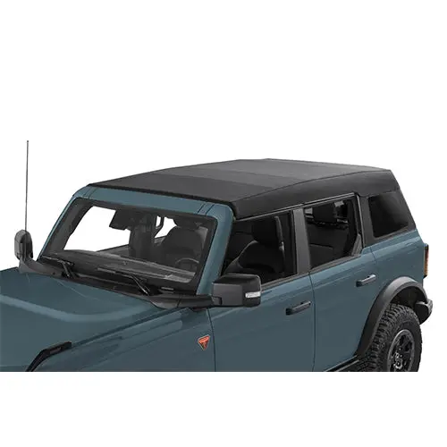 Bestop Trektop Slantback Soft Top Black Twill For '21-'24 Ford Bronco 4 Door 56873-17 1