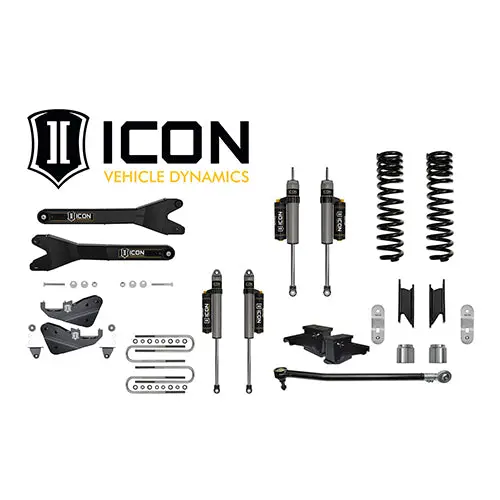 Icon 4.5" Stage 4 Radius Arm Lift For '20-Up Ford F250 F350 Super Duty K64524r 1