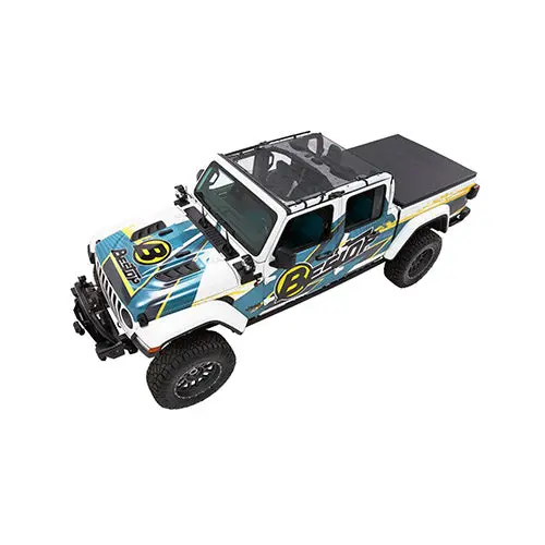 Bestop Sun Extended Safari Style Bikini Top For '20-Current Jeep Gladiator Jt 1