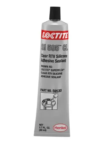 Loctite Si 595 Silicone Clear Superflex Rtv 80Ml Tube Si-595-080Ml/Loctite 1
