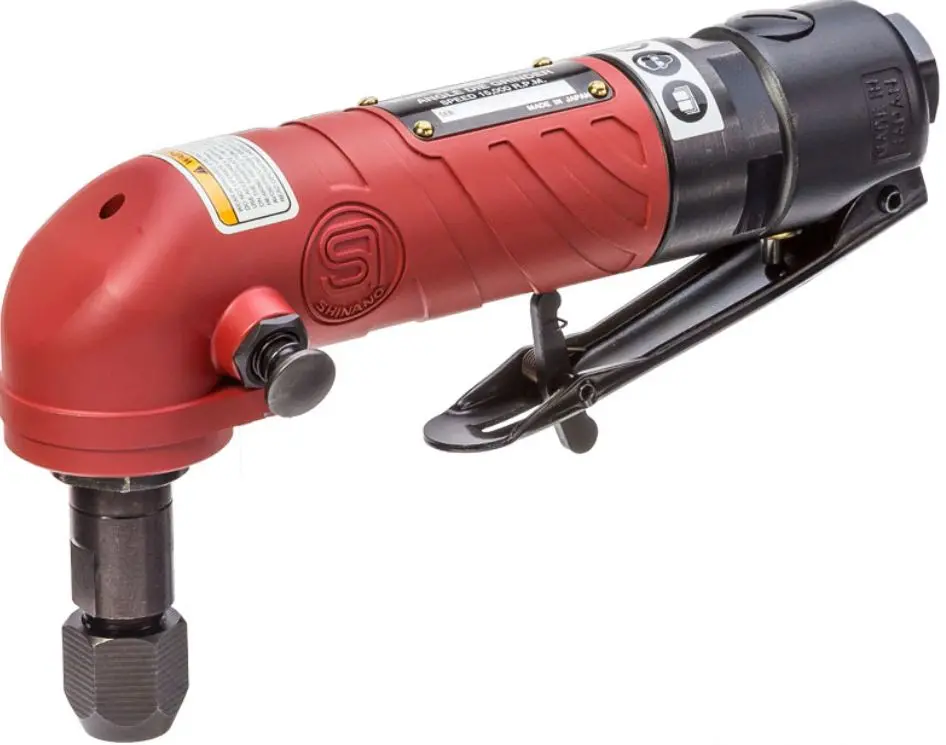 Shinano 1/4" Industrial Angle Die Grinder Si-Ag2-C2p 1