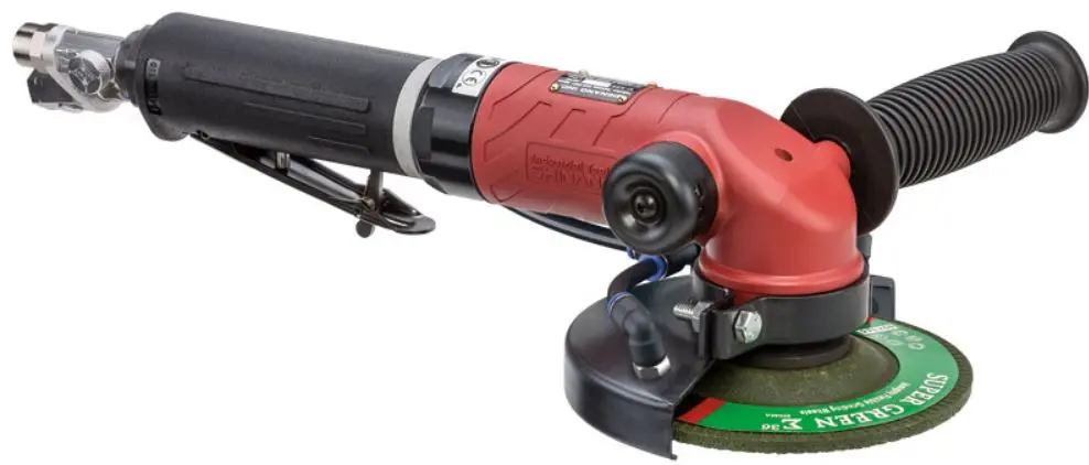 Shinano 5" Industrial Angle Grinder (Wet Version) Si-Ag5-E3lws 1