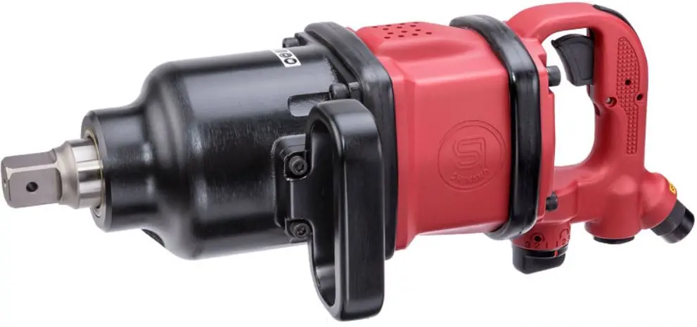 Shinano 1" Heavy Duty D-Handle Impact Wrench Si1880 1