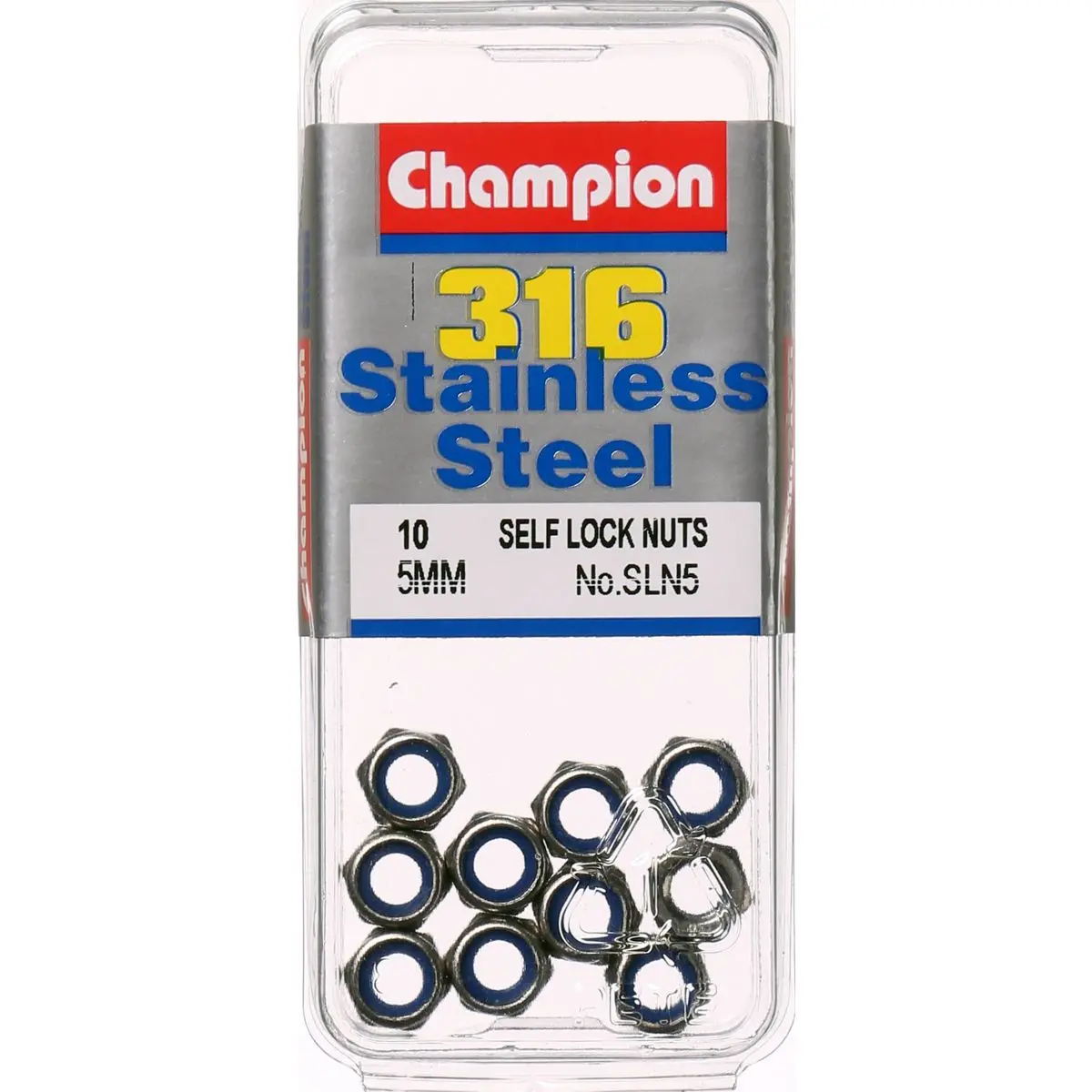 Champion Self Lock Nuts 5Mm -Sln5 1