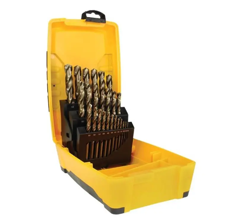 Alpha 25 Piece Alpha Cobalt Metric Tuffbox Drill Set Sm25co 1