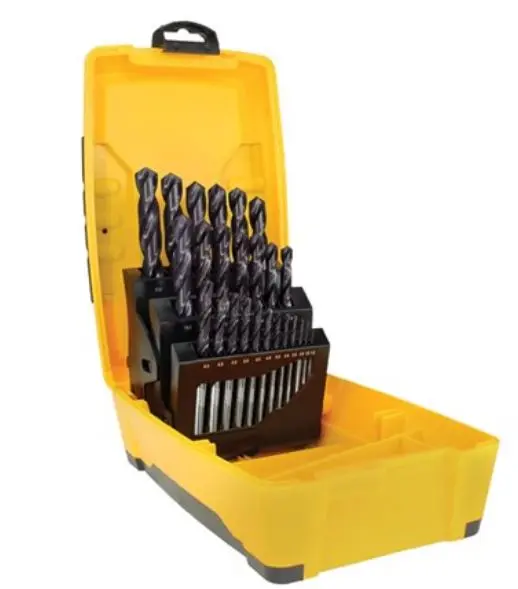 Alpha 25 Piece Stainless Plus Metric Tuffbox Drill Set Sm25pbp 1