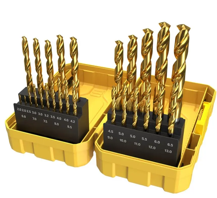Alpha 26 Piece Alpha Gold Series Site Ready Metric Tuffbox Pro Drill Set Sm26tp 1