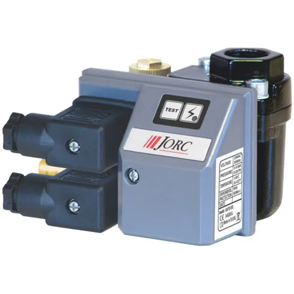 Jorc Smart Guard Mini Al - Compact Zero Loss Condensate Drain With Alarm, Up To 350 Cfm, 1/2" Npt 1