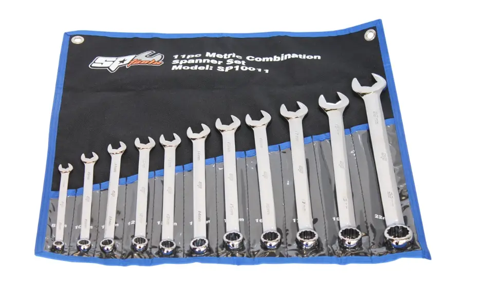 Sp Tools Combination Roe Spanner Set - Metric - 11Pc Sp10011 1