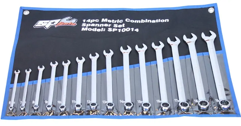 Sp Tools Combination Roe Spanner Set -Metric 14Pc Sp10014 1