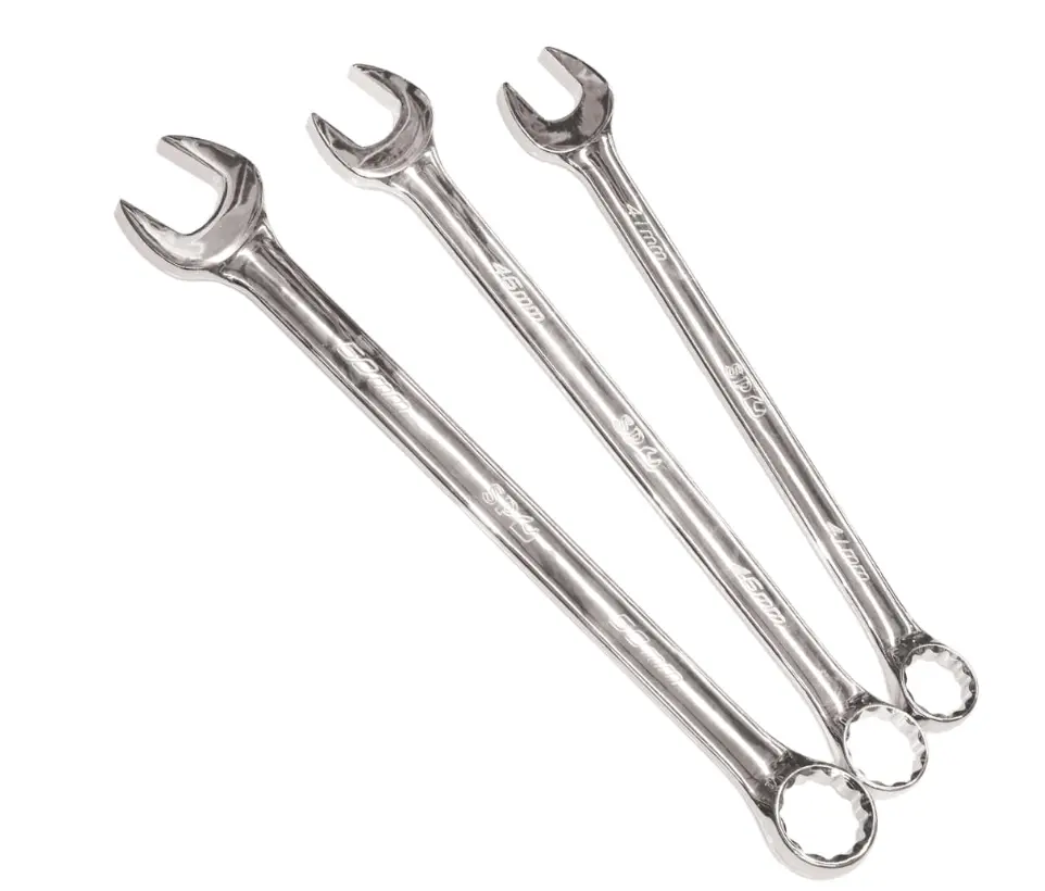 Sp Tools Combination Roe Spanner Set - Jumbo - Metric - 3Pc Sp10020 1
