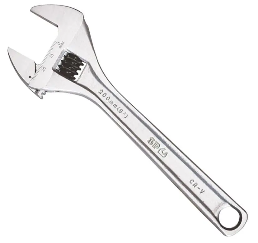 Sp Tools Wide Jaw Premium Shifter Adjustable Wrench 600Mm Chrome Sp18087 1