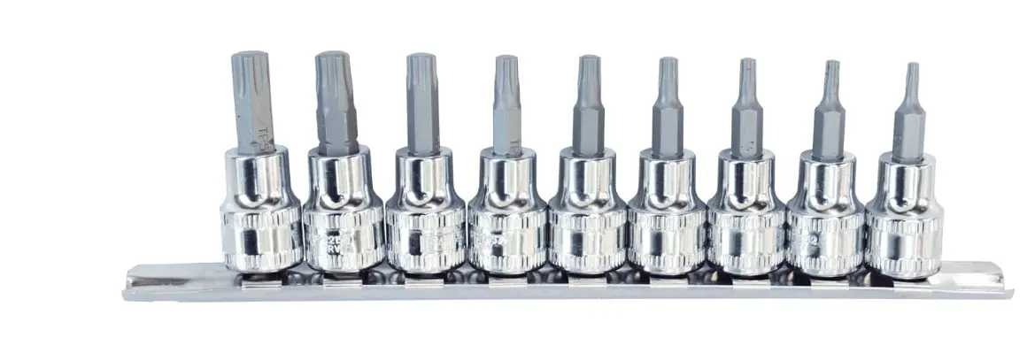 Sp Tools 3/8"Dr Socket Rail Set - 9Pc - Torx Plus Sp20450 1