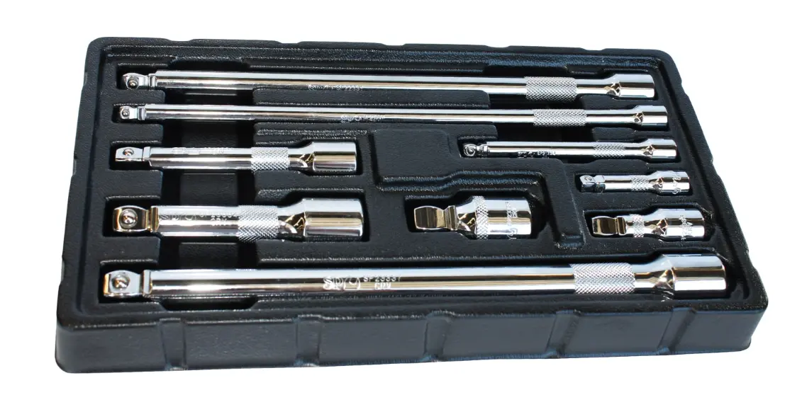 Sp Tools Multi-Drive Wobble Extension Bar Set  9Pc Sp20988 1