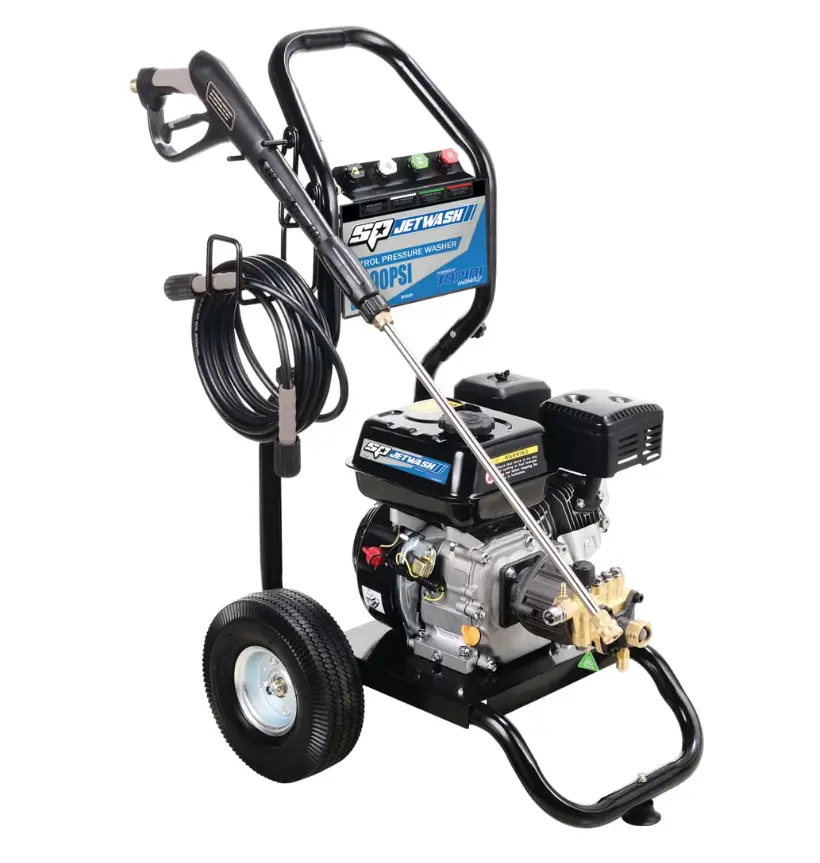 Sp Jetwash Pressure Washer - Petrol Domestic - 2500Psi - 9.7Lpm 5.5Hp Sp250p 1