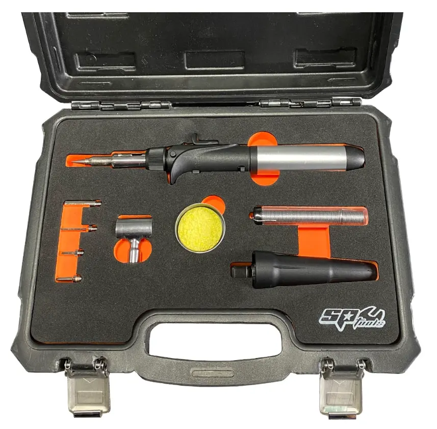 Sp Tools Self-Igniting Professional Gas Soldering/Torch Kit + Heat Shrink Function Sp32290 1