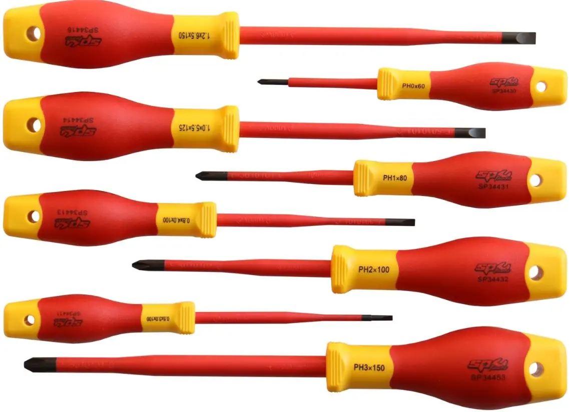 Sp Tools Vde Insulated Electrical Screwdriver Set  8Pc Sp34041 1