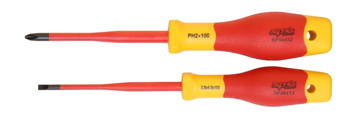 Sp Tools Vde Insulated Electrical Screwdriver Set  2Pc Sp34043 1