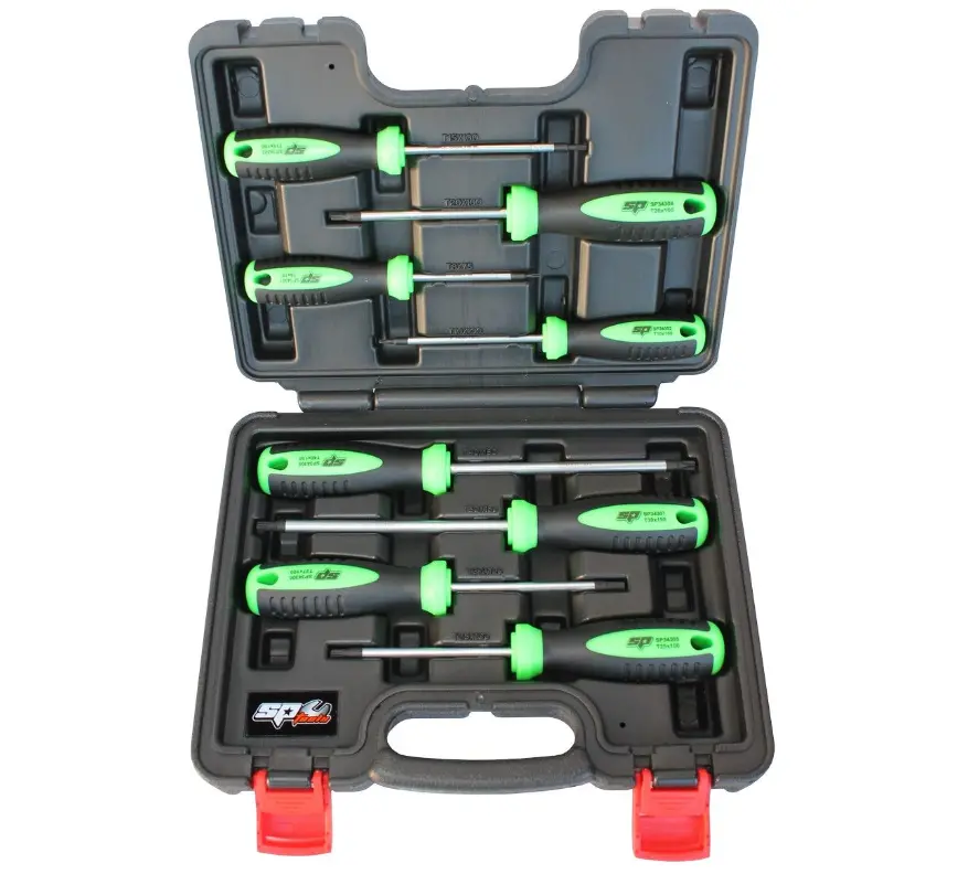 Sp Tools Premium Torx Tamper Proof Screwdriver Set  8Pc Sp34050 1