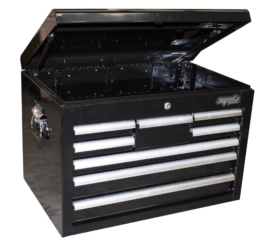 Sp Tools Custom Series Tool Box 8 Drawer  Deep Black Sp40103 1