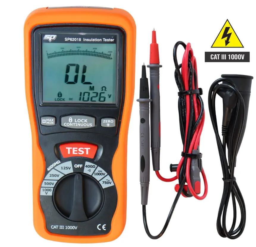 Sp Tools Digital Insulation Tester Sp62018 1
