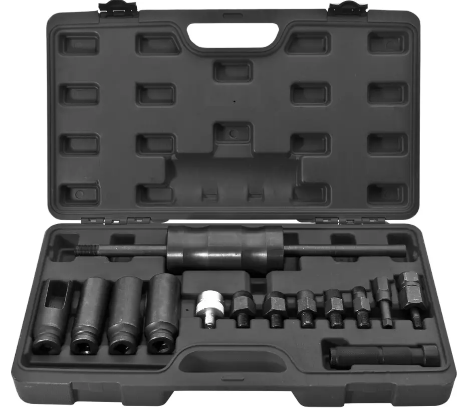 Sp Tools Diesel Injector Extractor And Common Rail Puller Kit  14Pc Plus Slide Hammer Sp66082 1