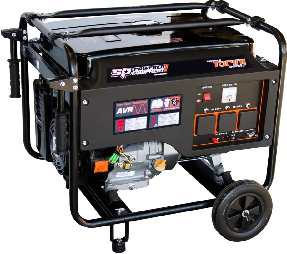 Sp Tools Industrial Series Generator - 15Hp  8.1Kva Torini Engine Spg8100e 1
