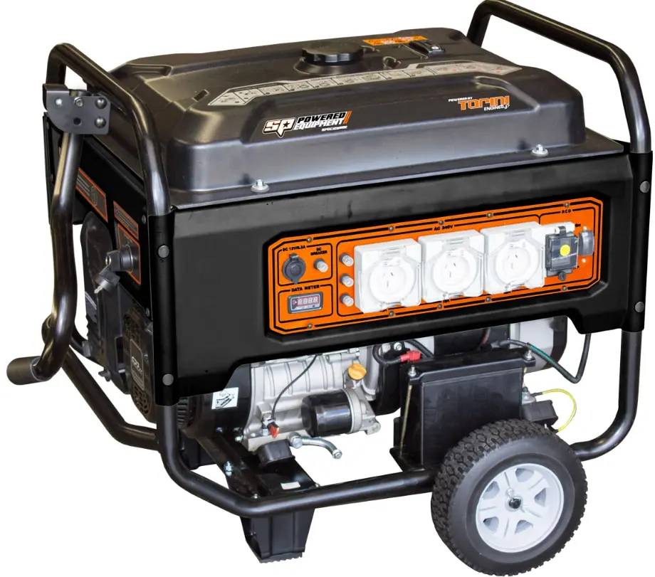 Sp Tools Construction Series Generator - 20Hp 12Kva Torini Engine Spgc12000e 1