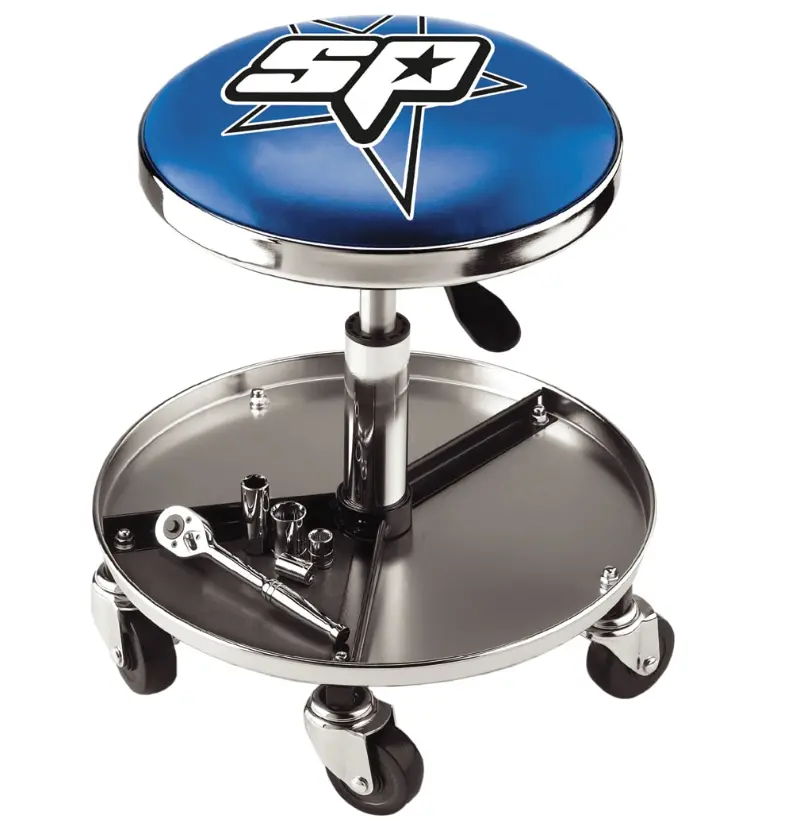 Sp Tools Stool Pneumatic With Storage Spr-55 1