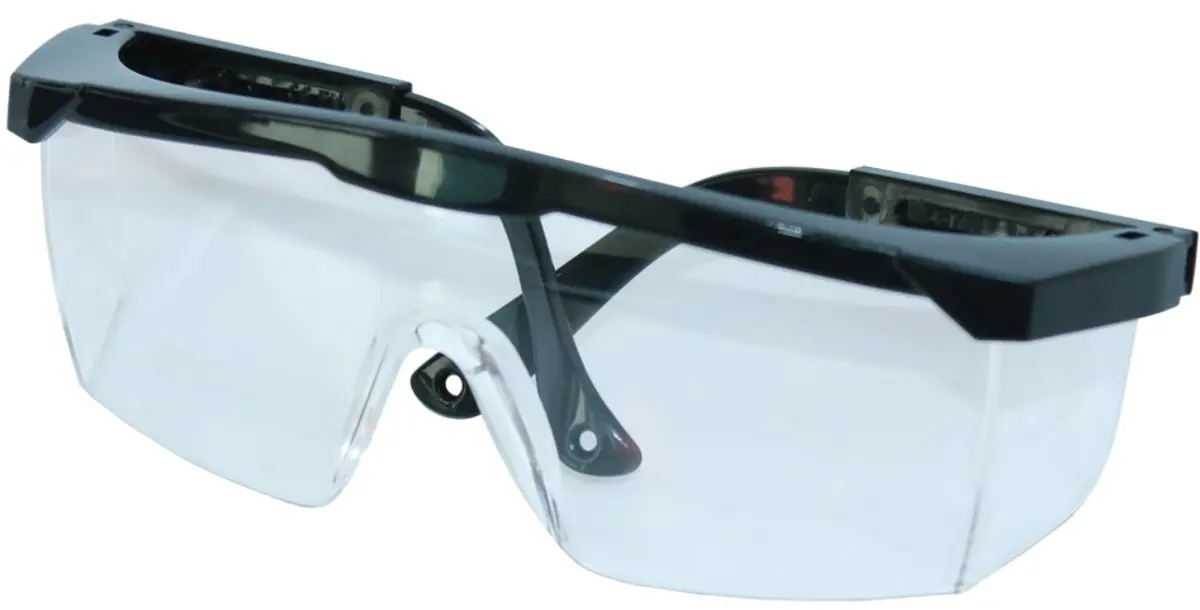 Sp Tools Safety Glasses - Clear Lens  Black Arms Spr80 1