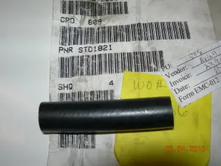 Hose, Oil Return - .38" Id - 2 1.2" Ol 1