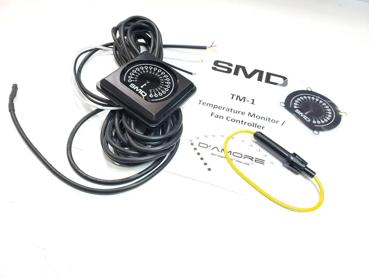 Steve Meade Smd Tm-1 Fahrenheit Temperature Meter W/ Programmable Fan Output 1