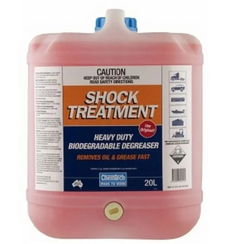 Chemtech Shock Treatment Heavy-Duty Biodegradable Degreaser 20L Str-20L 1