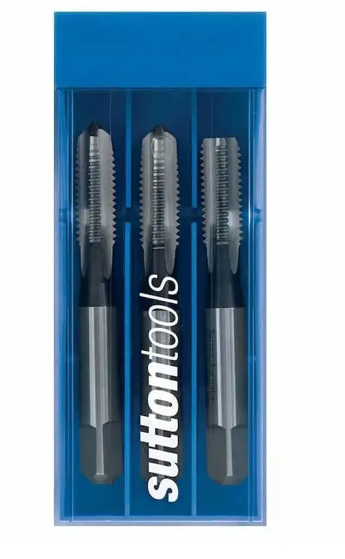 Sutton Tools  T901  M5 X 0.8 Straight Flute Tap Set (3 Piece) Iso529 Hss T9010500 1