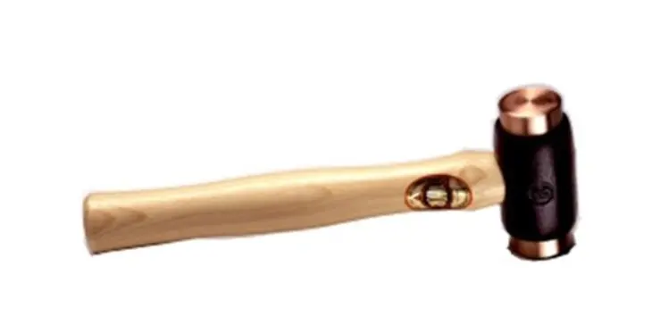 Thor Hammer 1260G Copper Hammer #2 (2-3/4Lb) 38Mm Face Wood Handle Th312 1
