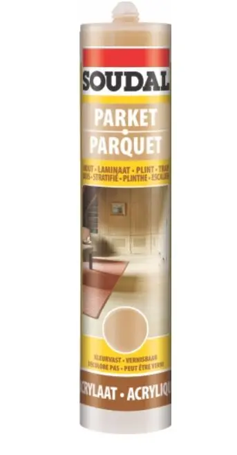 Soudal Timber & Parquet Sealant 290Ml X 12 125587 1