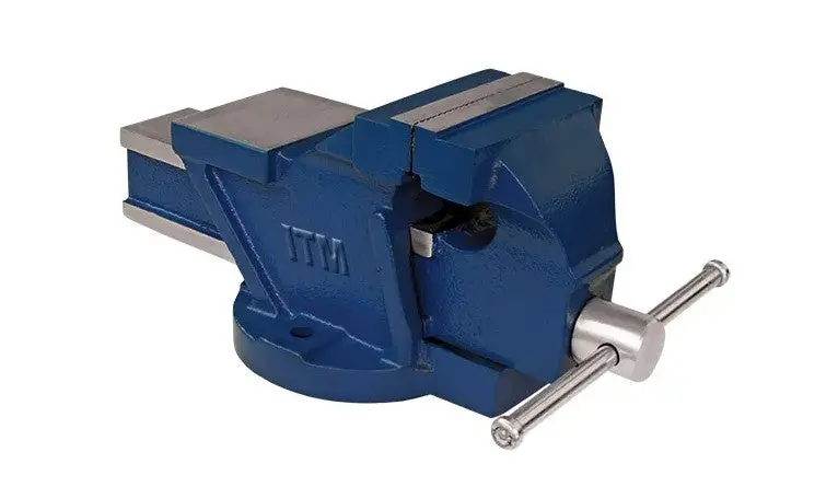 Itm Mechanics  Shop Bench Vice Cast Iron 200Mm Tm100-200 1