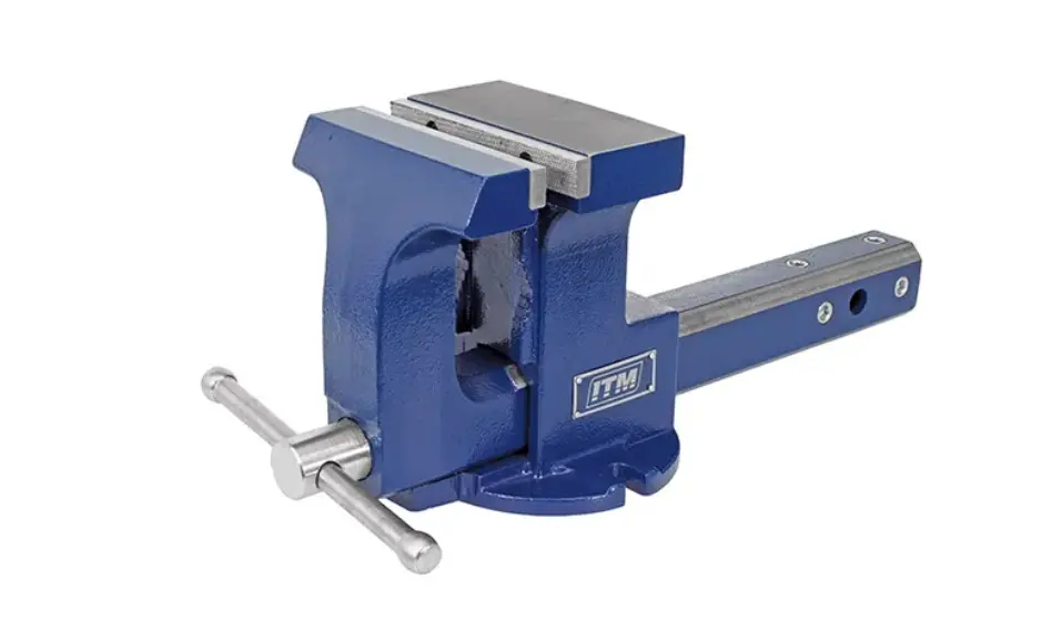 Itm Tow Bar Hitch Vice, Cast Iron 150Mm Tm113-150 1