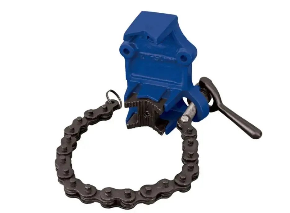 Itm Chain Pipe Vice Cast Iron 30-100Mm Tm115-100 1