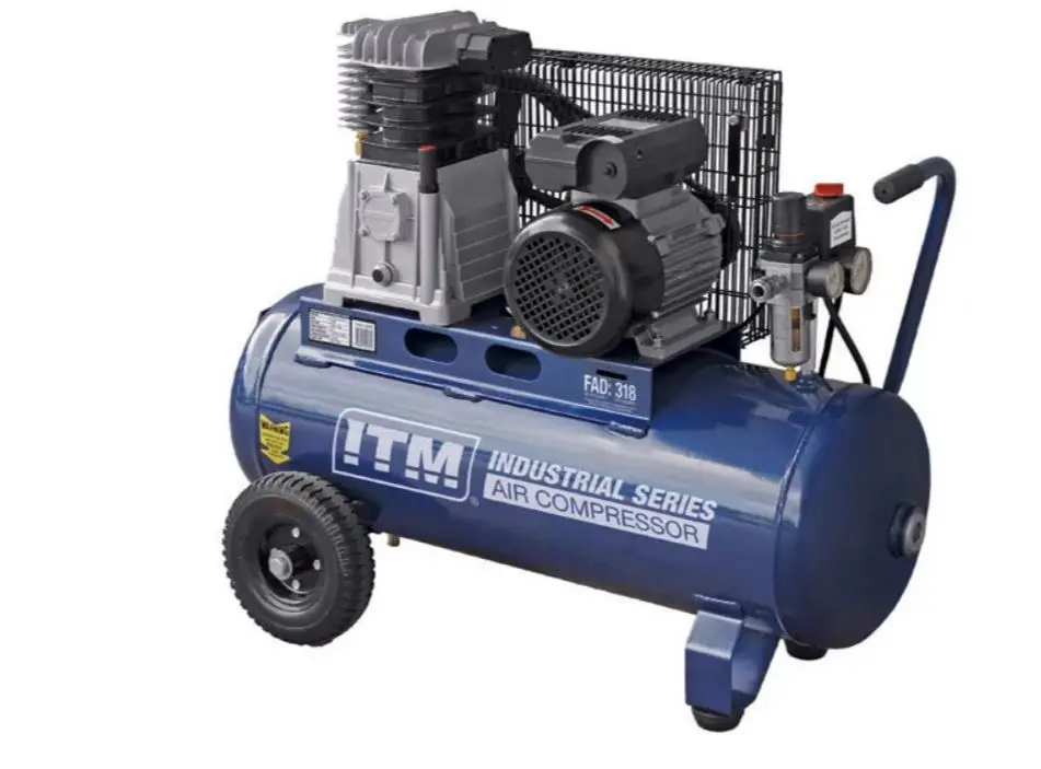 Itm Air Compressor, Belt Drive, 3.0Hp 50Ltr Fad 318L/Min Tm351-30050 1