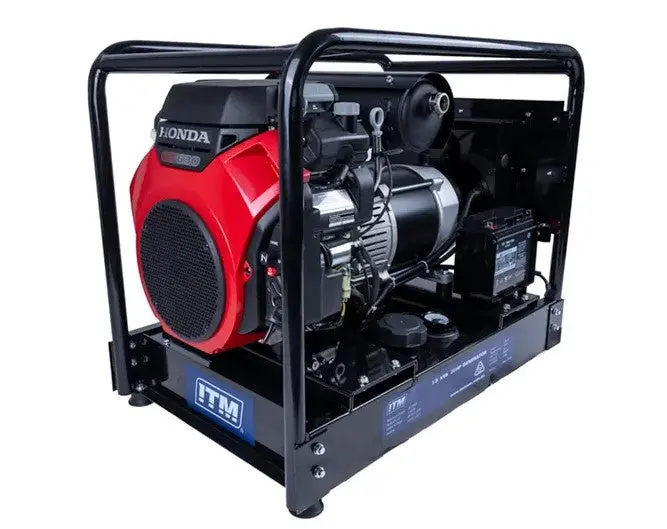 Itm 13Kva Generator Petrol 10,500 Watt Peak With Honda Gx630 E/Start Engine & 34L Tank Newtm522-10500 1