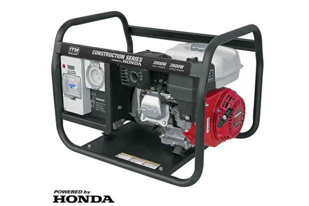Itm 3.75Kva Generator Petrol 3000 Watt Peak With Honda Gx200 Engine Tm522-3000 1