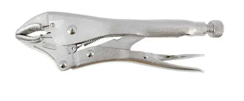 Ehoma Locking Plier, Curved Jaw, 250Mm Tm604-202 1