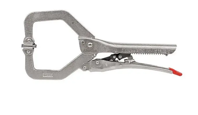 Ehoma Automatic Locking Plier, C Clamp  Swivel Pad 275Mm Tm605-101 1