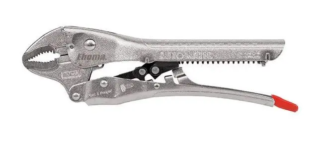 Ehoma Automatic Locking Plier, Curved Jaw, 250Mm Tm605-202 1