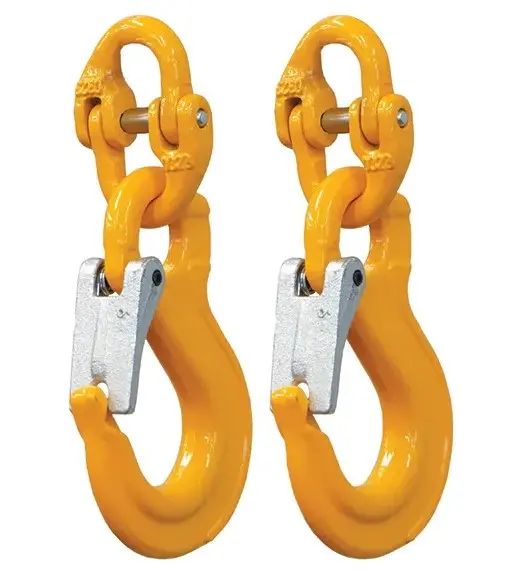 Itm Safety Chain Hook Set 6Mm Components, 8Mm Chain, 2000Kg Max Towing Capacity Tm9804-2000B 1