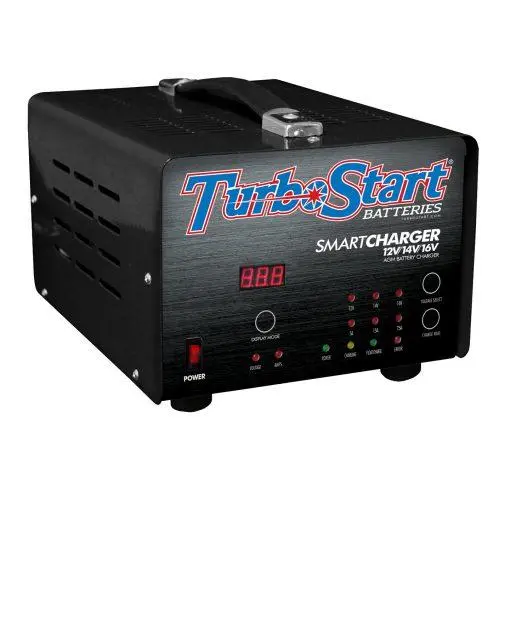 Turbostart Chg25ae 220V Multi-Stage 12V/14V/16V Charger 1